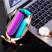 Load image into Gallery viewer, Smart Sensor Car Phone Holder & Wireless Charger - 10W Qi Car Wireless Charger For iPhone 11 Samsung S20 Xiaomi Mi Induction Fast Wireless Charging with Car Phone Holder