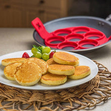 Load image into Gallery viewer, Flip Cooker - Non Stick Egg Pancake Maker Ring Kitchen Baking Omelet Moulds Flip cooker Egg Ring Mold